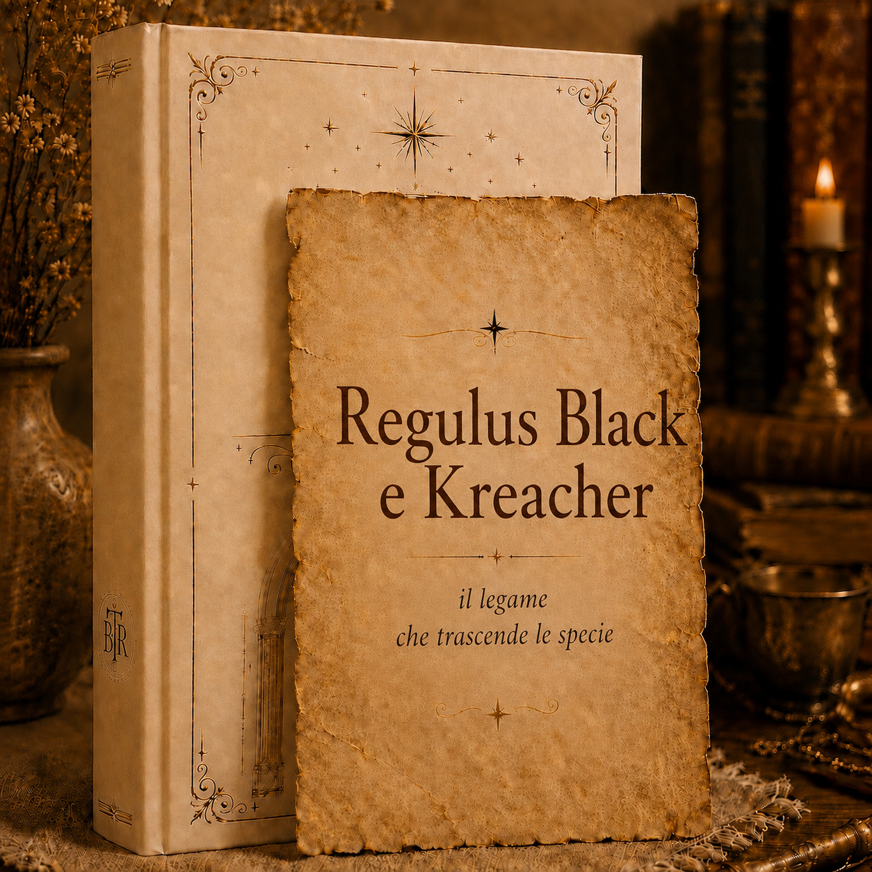 Regulus Black e Kreacher preview